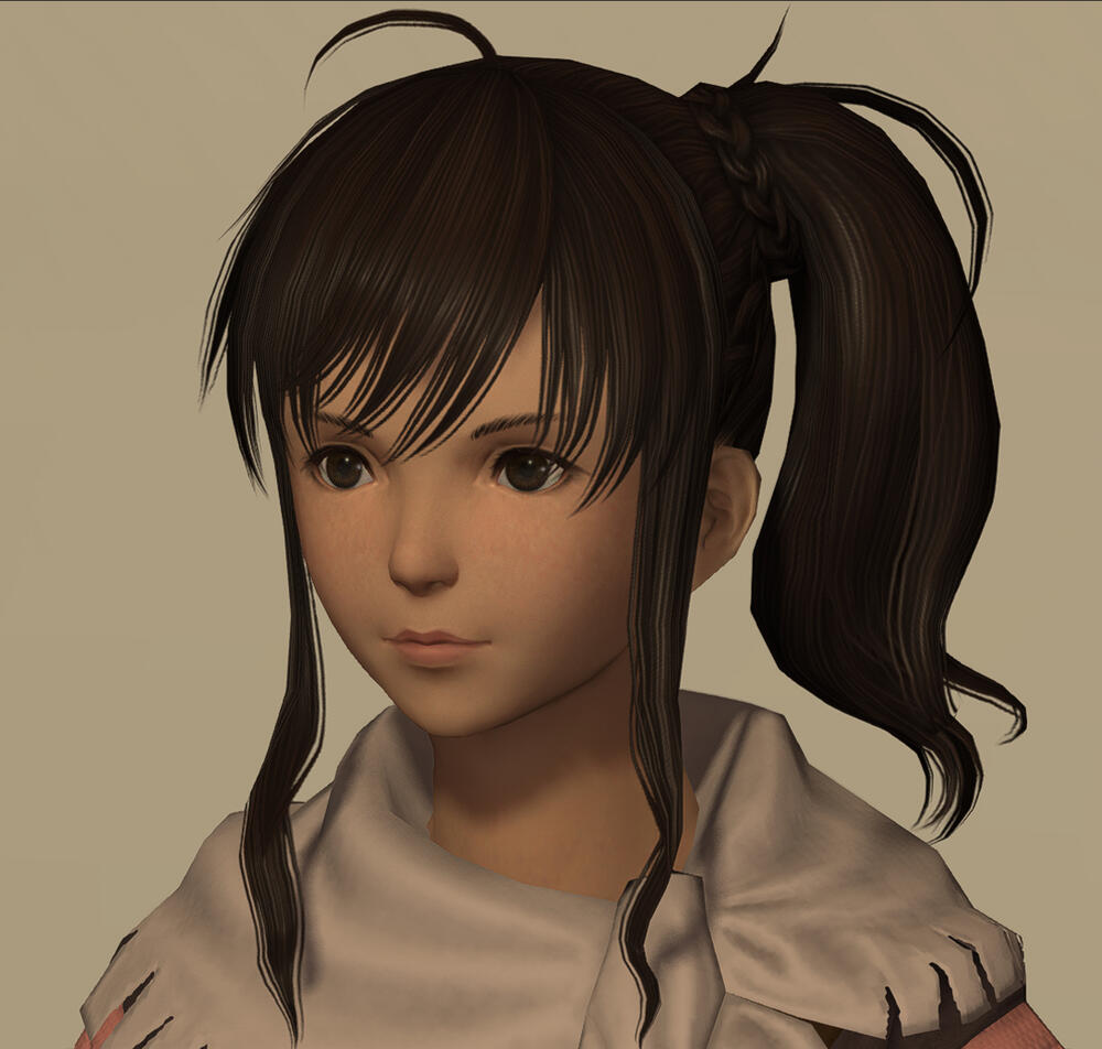 Child hair 12