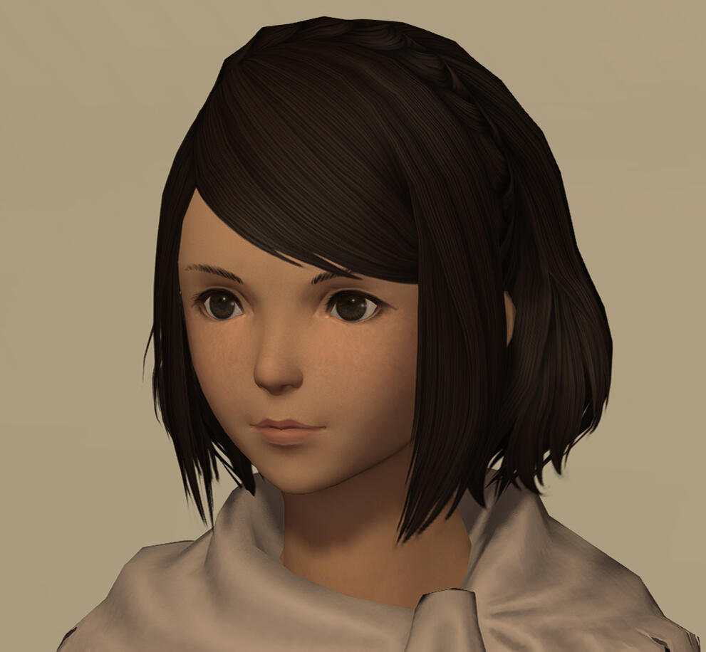 Child hair 14