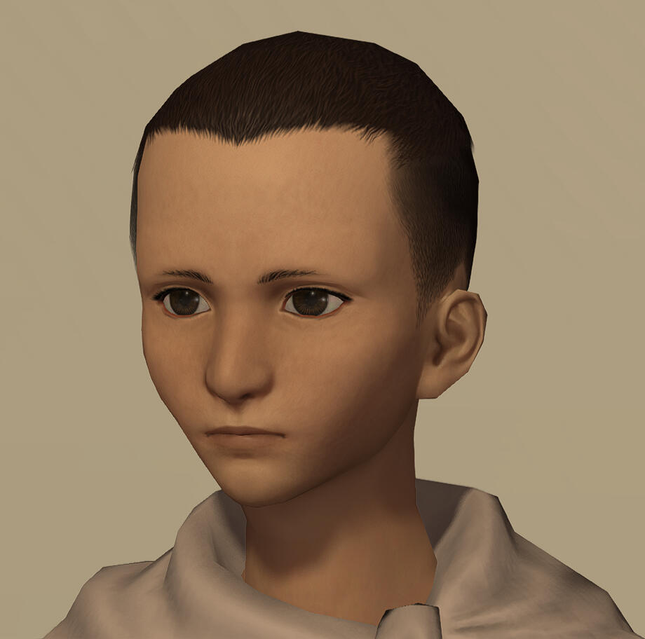 Child hair 6